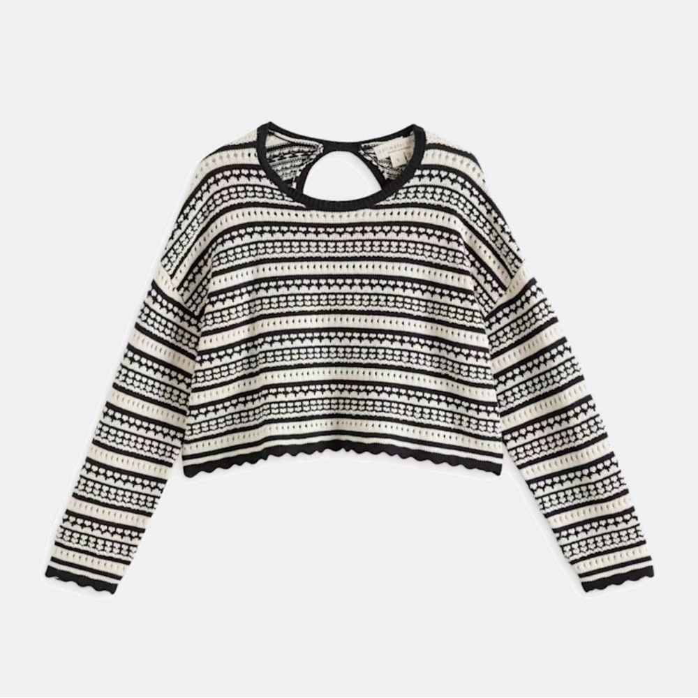 Saltwater Luxe Louise Open Back Detail Sweater